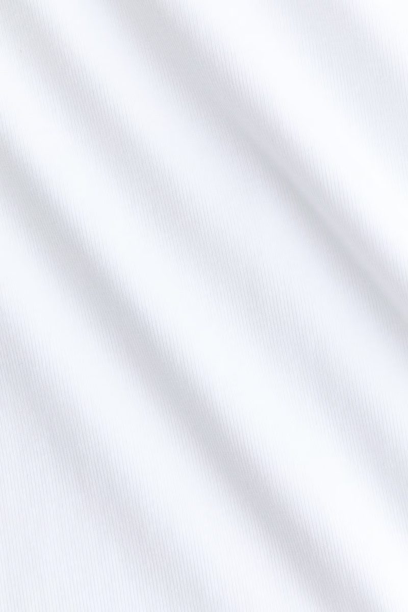Classic Cotton White Vest Top