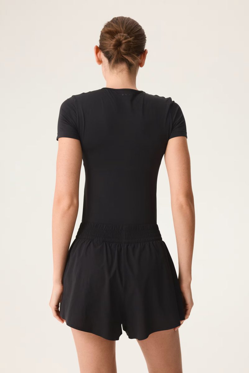Performance Layered Sports Shorts with Pocket