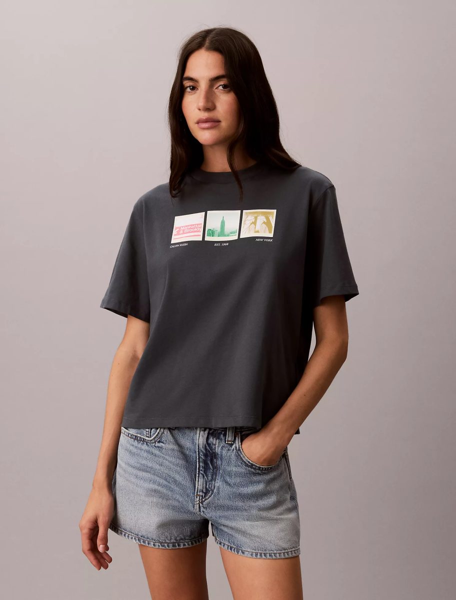 Calvin Klein NYC Photostrip Graphic Boxy T-Shirt