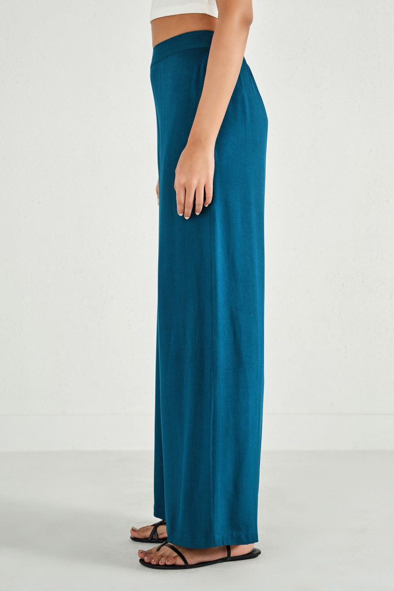 Siyahi Indigo Palazzo Pants