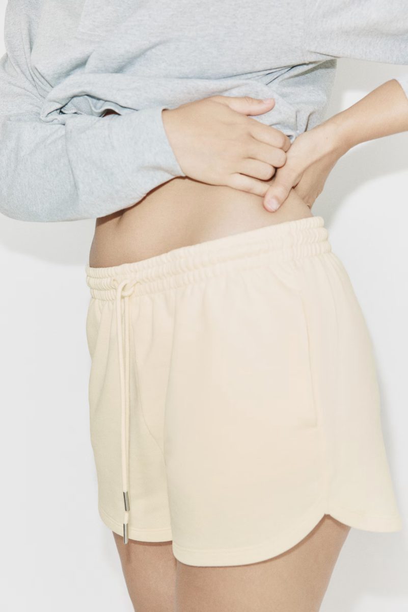 Premium Cotton Blend Sweatshirt Shorts