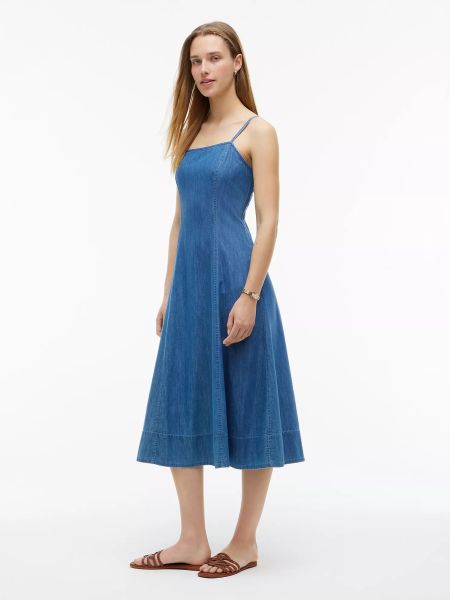 Lightweight Denim Maxi Dress