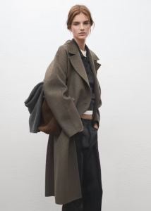 Artisan Oversized Wool Coat - Luxury Handcrafted Outerwear