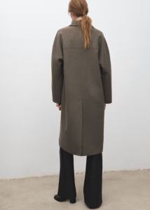 Artisan Oversized Wool Coat - Luxury Handcrafted Outerwear