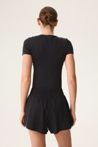 Performance Layered Sports Shorts with Pocket