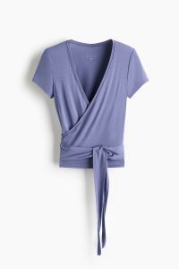 Athletic Performance Wrap Top