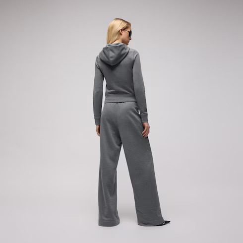 Cotton silk jersey sweatshirt with zip